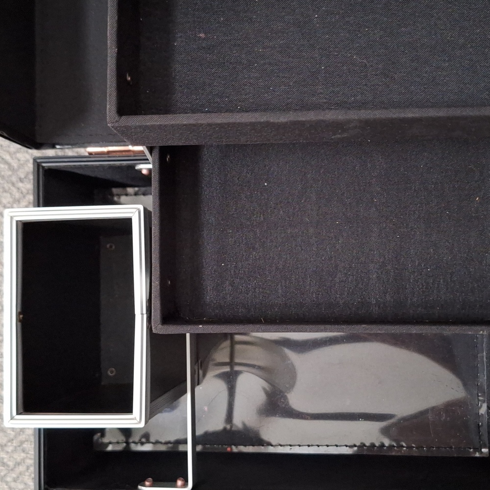 Rose Gold and Black Makeup Case - Picture 7 of 9